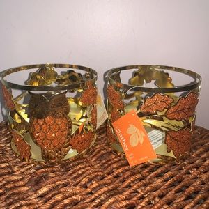 🍂🍂Set of two (2) fall candle sleeves🍁🍁